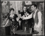 Kaye Ballard, Henry Lascoe, and James Mitchell in the stage production Carnival!