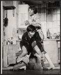 David Steinberg and Cicely Tyson in the stage production Carry Me Back to Morningside Heights