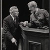Sidney Blackmer and Philip Bourneuf in the stage production A Case of Libel