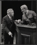 Sidney Blackmer and Philip Bourneuf in the stage production A Case of Libel