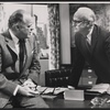 Van Heflin and unidentified in the television production A Case of Libel