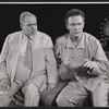 Thomas Gomez and Alex Nicol in the stage production Cat on a Hot Tin Roof