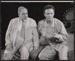 Thomas Gomez and Alex Nicol in the stage production Cat on a Hot Tin Roof