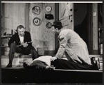 Dan Dailey, Tom Bosley, and unidentified actor in the stage production Catch Me If You Can