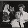 Ruth White, Tigger Cobb, Donald Davis, and Patricia Jessel in the stage production Catstick