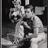 Rip Torn and Anton Ruff in the stage production Chapparal