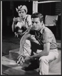 Rip Torn and Anton Ruff in the stage production Chapparal