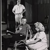 Rip Torn, Gene Hackman and Janet Ward in the stage production Chapparal