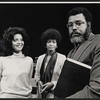 Ellen Holly, Gloria Foster, and James Earl Jones during rehearsal for the stage production The Cherry Orchard