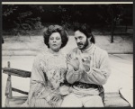 Irene Worth and Raul Julia in the stage production The Cherry Orchard