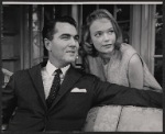 Douglas Watson and Diane Kagan in the stage production The Chinese Prime Minister