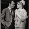 Peter Donat and Joanna Pettet in the stage production The Chinese Prime Minister