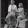 Margaret Leighton and Diane Kagan in the stage production The Chinese Prime Minister