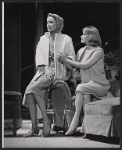 Margaret Leighton and Diane Kagan in the stage production The Chinese Prime Minister