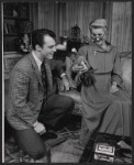 Peter Donat and Margaret Leighton in the stage production The Chinese Prime Minister