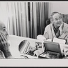 Henry Fonda in dressing room at the Helen Hayes Theatre during the run of the stage production Clarence Darrow