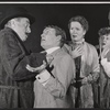 Claude Dauphin, Alvin Epstein, Edith Atwater, and Ruth McDevitt in the stage production Clerambard