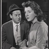 Eli Wallach and Maureen Stapleton in rehearsal for the stage production The Cold Wind and the Warm