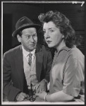 Eli Wallach and Maureen Stapleton in rehearsal for the stage production The Cold Wind and the Warm