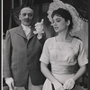 Sanford Meisner and Suzanne Pleshette in the stage production The Cold Wind and the Warm