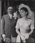 Sanford Meisner and Suzanne Pleshette in the stage production The Cold Wind and the Warm