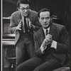 Timmy Everett and Eli Wallach in the stage production The Cold Wind and the Warm