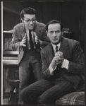 Timmy Everett and Eli Wallach in the stage production The Cold Wind and the Warm