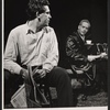 James Ray and Henderson Forsythe in the stage production The Pinter Plays: The Collection [and] The Dumbwaiter