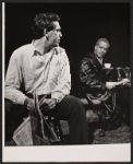 James Ray and Henderson Forsythe in the stage production The Pinter Plays: The Collection [and] The Dumbwaiter