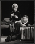 Patricia Roe and James Ray in the stage production The Pinter Plays: The Collection [and] The Dumbwaiter