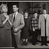 Sarah Marshall, Hal March, Pert Kelton, Warren Berlinger, and Lou Jacobi in the stage production Come Blow Your Horn