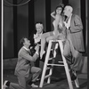 Tony Ballen, Jean-Louis Barrault, Liliane Montevecchi and unidentified in the stage production Come Play with Me