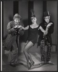 Philip Bruns, Liliane Montevecchi and Tony Ballen in the stage production Come Play with Me