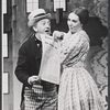 Ray Bolger and unidentified in the stage production Come Summer