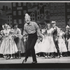 Ray Bolger and company in the stage production Come Summer
