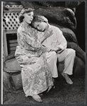 Judith Anderson and Brandon deWilde in the stage production Comes a Day