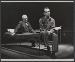 Frank Conroy and Dean Stockwell in the stage production Compulsion