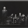 Frank Conroy, Roger De Koven, Roddy McDowall, Dean Stockwell and unidentified in the stage production Compulsion