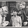 Ronald Drake, Paul Jones and unidentified in the stage production Conduct Unbecoming