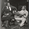 Gene Boland [right] and unidentified in rehearsal for the stage production The Cool World