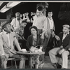 Billy Dee Williams (second from right) and cast in the stage production The Cool World