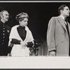 MacIntyre Dixon, Carrie Nye, and Charles Kimbrough in the stage production Cop-Out [and] Home Fires