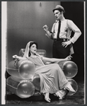 Linda Lavin and Ron Leibman in the stage production Cop-Out [and] Home Fires