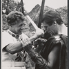 Robert Burr and Mitchell Ryan in the 1965 Shakespeare in the Park production of Coriolanus