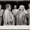 Frederic Warriner, Rex Everhart, Josef M. Sommer, Aline MacMahon and Patrick Hines in the 1965 American Shakespeare Festival production of Coriolanus