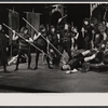 Philip Bosco [center floor] and unidentified others in the 1965 American Shakespeare Festival production of Coriolanus