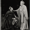 Philip Bosco and Aline MacMahon in the 1965 American Shakespeare Festival production of Coriolanus