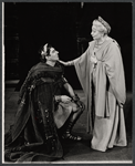 Philip Bosco and Aline MacMahon in the 1965 American Shakespeare Festival production of Coriolanus