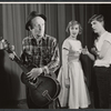 Marion Brash, Clay Hall and unidentified [right] in the stage production Courtyard