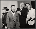 Rita Gardner, Joe Bova, Dean Dittman and unidentified in the stage production Cradle Will Rock